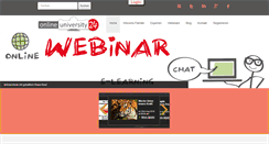 Desktop Screenshot of onlineuniversity24.net